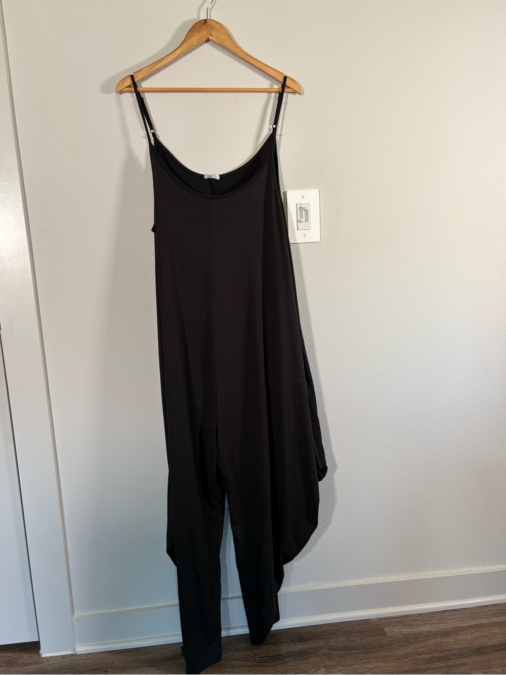 Black Wide-Leg Jumpsuit